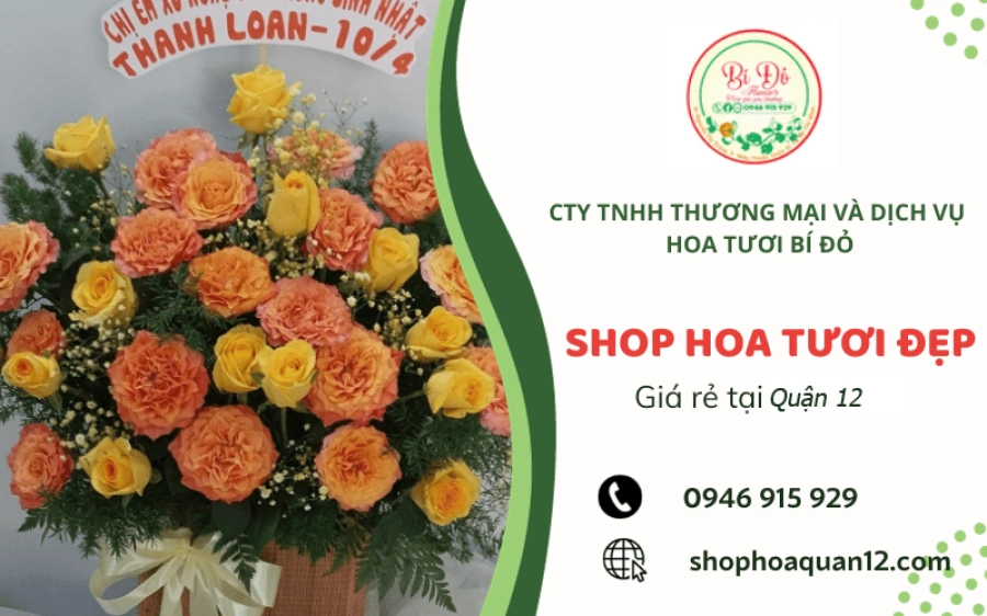 shop hoa tươi hóc môn