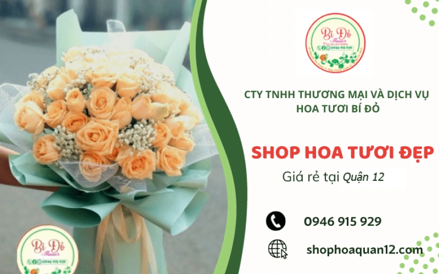 shop hoa tươi hóc môn