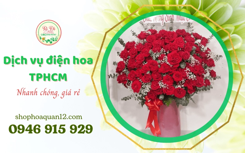 dịch vụ điện hoa TPHCM