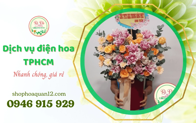 dịch vụ điện hoa TPHCM