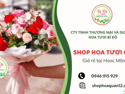 Hoa Tươi Bí Đỏ - Shop hoa tươi đẹp, giá rẻ tại Hóc Môn - Miễn phí vận chuyển