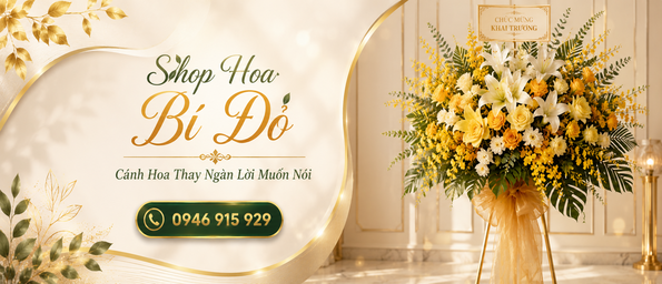 Shop hoa Bí Đỏ | Shop Hoa Quận 12 ☎️ 0946915929