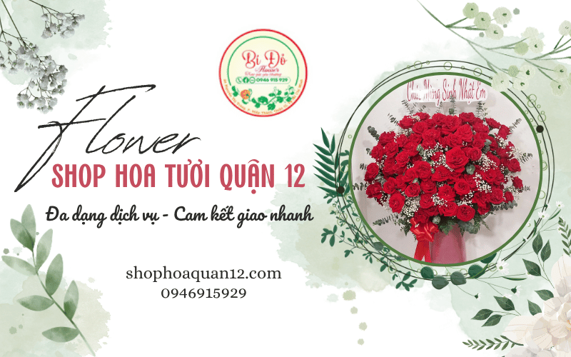 shop hoa tươi Quận 12