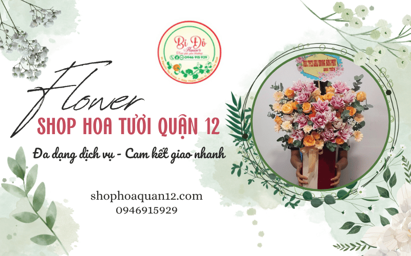 shop hoa tươi Quận 12